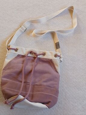 eddie bauer ♡ drawstring canvas tote bag